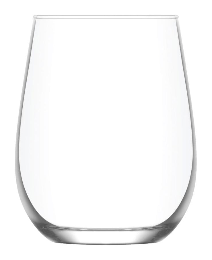 DUKA 12-Oz Stemmed Textured Wine Glass