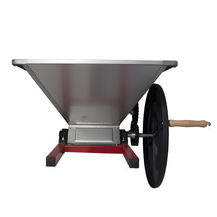 Grifo Large Hand Powered Grape Crusher With Stainless Steel Hopper-Model PGI