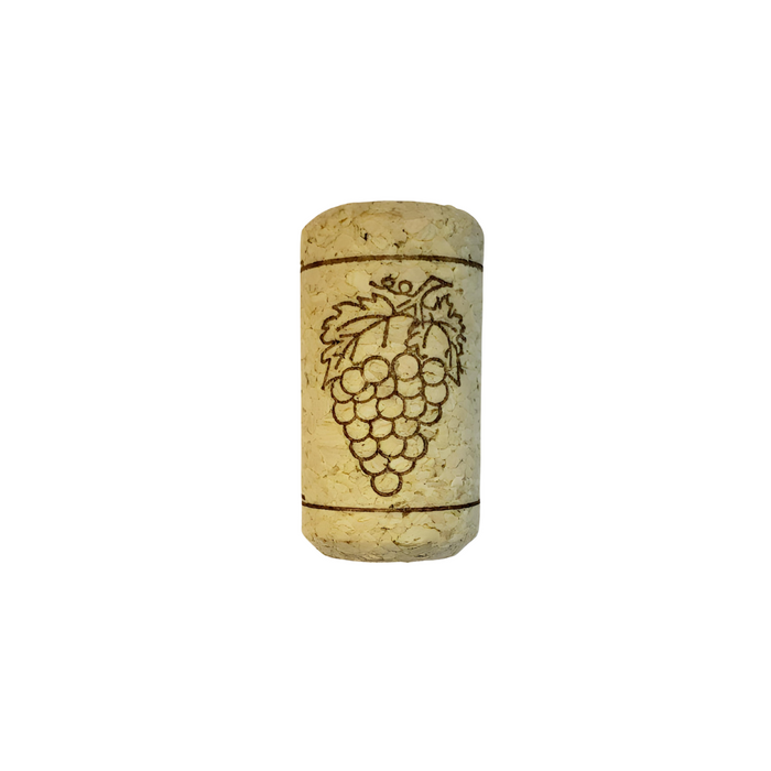 Agglomerated Cork With Grape Logo