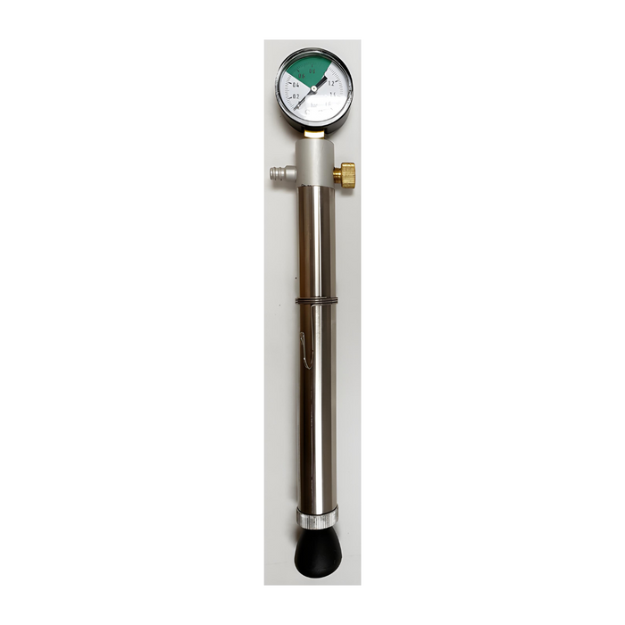 Marchisio Stainless Steel Hand Pump With Gauge