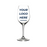 Riedel Restaurant 13oz Riesling/Zinfandel Wine Glass Decorated