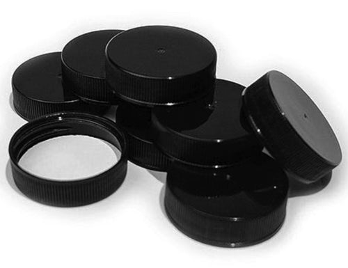 Black Plastic Growler Caps