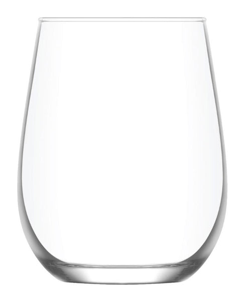 LAV Gaia 12 - Piece Glass Stemless Wine Glass Glassware Set & Reviews