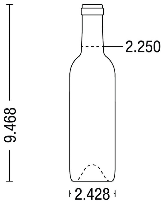 375ml Bordeaux With Punt